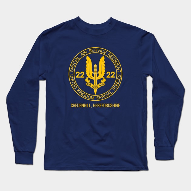 Mod.14 SAS Special Air Service Long Sleeve T-Shirt by parashop